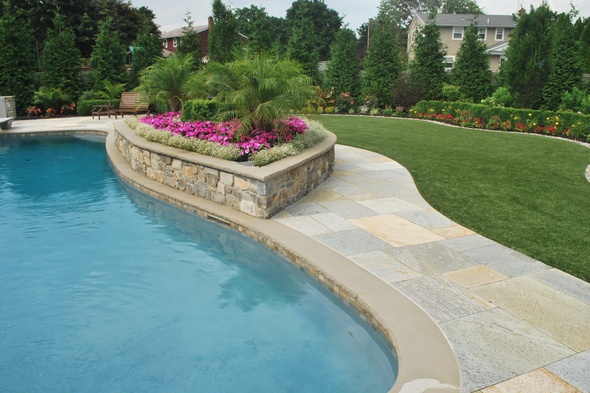 Tucson Artificial Turf Poolside