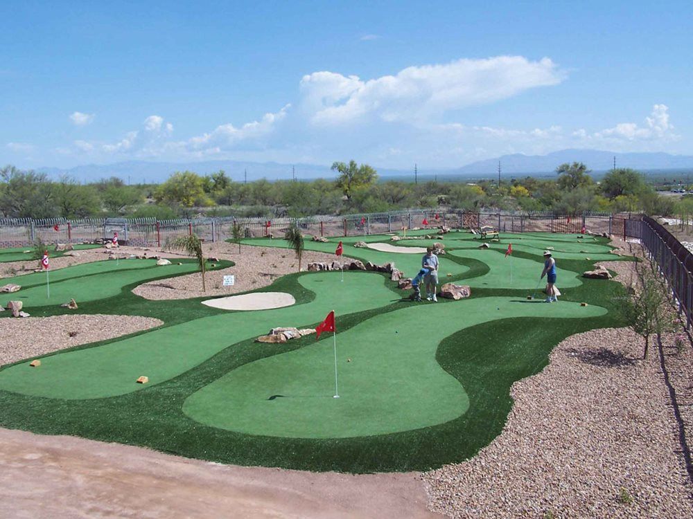Tucson putting green grass