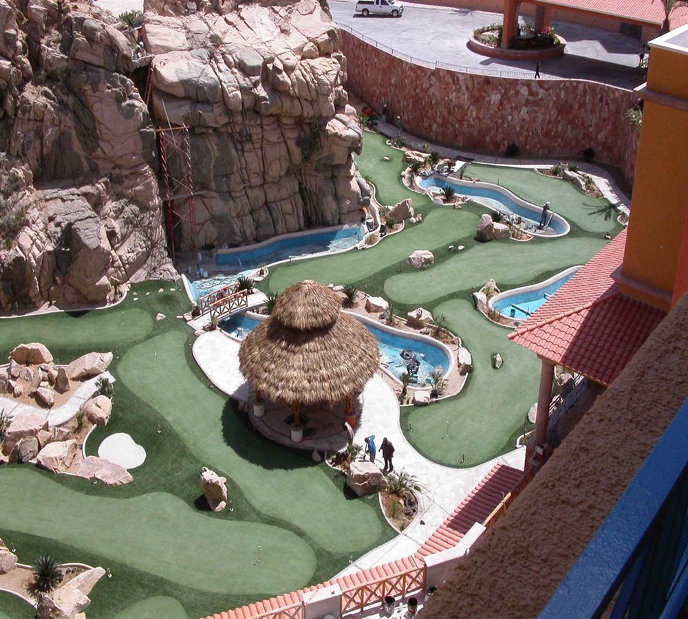 Tucson artificial putting green