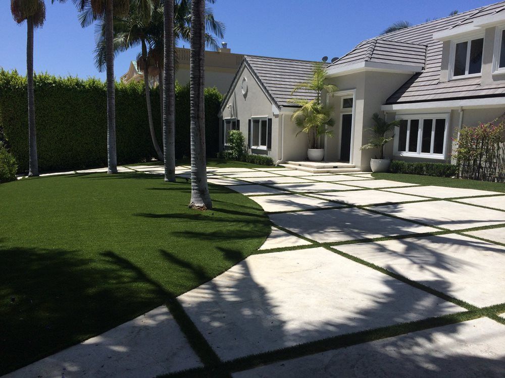 Tucson artificial grass landscaping